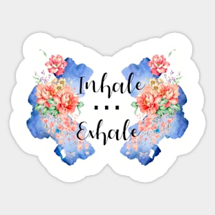 InhaleExhale Sticker